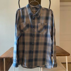 Travis Mathew Flannel Button-Up